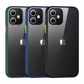 USAMS US-BH628 Dėklas PC+TPU IPHONE 12 PRO MAX tamsiai žalias