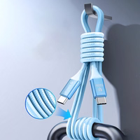 Orico CDX 100W 5A Power Delivery USB-C - USB-C kabelis 1m - mėlynas