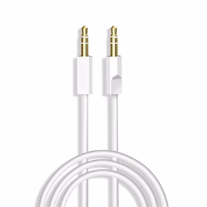 Audio adapteris Dudao L12S 3,5mm į 3,5mm (p-p) baltas