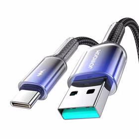 Joyroom USB-A - USB-C kabelis S-A42 3A 1.2m juodas