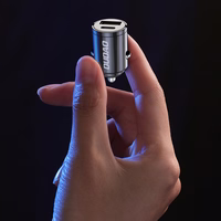 Įkroviklis automobilinis Dudao (R3MAX) (1xUSB-C;1xUSB 48W) juodas