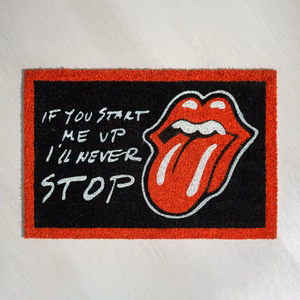 The Rolling Stones durų kilimėlis, 40 × 60 cm