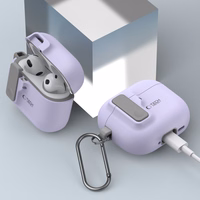 Tech-Protect Slim Hook dėklas AirPods 4 - violetinis