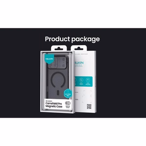 Nillkin CamShield Pro dėklas Xiaomi Redmi Note 15 Pro+ 5G/Poco M8 Pro 5G juodas