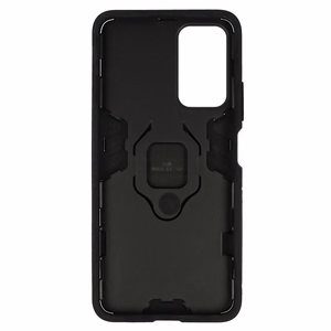 Dėklas telefonui Ring Armor Case for Xiaomi Poco M4 Pro 5G - juodas (m)