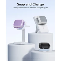 ESR Orbit Halolock MagSafe dėklas AirPods Pro - violetinė