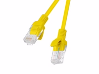 Lanberg PCU5-20CC-0050-Y tinklo kabelis Geltona 0,5 m Cat5e U/UTP (UTP)