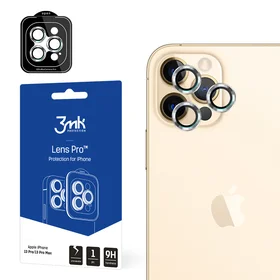 3MK Objektyvo apsauga Pro iPhone 12 Pro Max Kameros objektyvo apsauga su montavimo rėmu 1 vnt.
