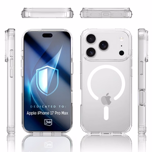 3mk Armor MagCase for iPhone 17 Pro - Transparent