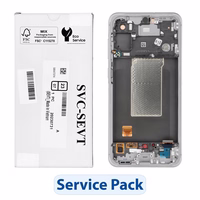 ServicePack LCD Ekranas SAMSUNG A56 5G A566B - rožinė GH82-36829D