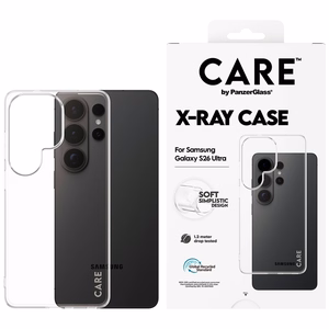 CARE by PanzerGlass X-Ray dėklas Samsung Galaxy S26 Ultra - skaidrus