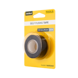 REBEL savaime susivulkanizuojanti juosta (0,8 mm x 19 mm x 2,5 m), juoda