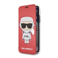 Karl Lagerfeld Karl Space Cosmonaut Dėklas telefonui iPhone X/XS - raudonas