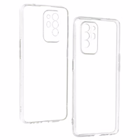 Itin plonas 1mm dėklas telefonui Oppo Reno 5Z 5G permatomas
