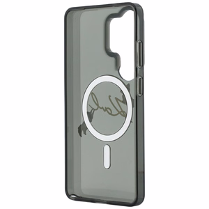 Karl Lagerfeld dėklas IML KC Script MagSafe skirtas Samsung Galaxy S26 Ultra juodas