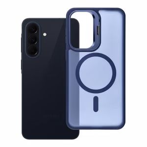 Case for Samsung A57 Forcell F-Protect Shadow Stand Premium compatible with MagSafe navy blue