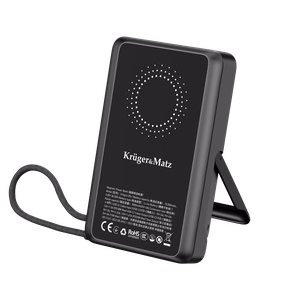 Kruger&Matz išorinė baterija, 10000 mAh, Li-Polymer, QC ir PD, CCC sertifikatas Azijos šalims