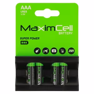 MaximCell Alkaline batteries LR03 AAA - 4pcs