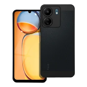 BREEZY dėklas telefonui (m) XIAOMI Redmi 13C / POCO C65 - juodas