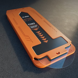 SBS Apsauginis stiklas su D3O technologija rinkinys su aplikatoriumi skirtas iPhone 17 Pro Max - skaidrus