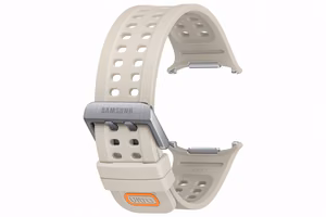 Mokos spalvos „Samsung SNL71MD Marine Band“ laikrodžio dirželis (S/M/L), skirtas „Galaxy Watch Ultra2“ ir „Galaxy Watch Ultra“