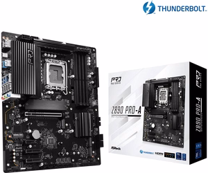 ASRock Z890 Pro-A pagrindinė plokštė Intel Z890 LGA 1851 (Socket V1) ATX