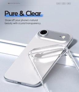 Чехол Mercury Jelly Clear для Apple iPhone 17 прозрачный