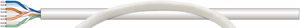 Intellinet 325899 tinklo kabelis Pilka 305 m Cat5e U/UTP (UTP)