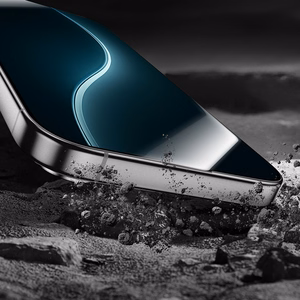 Benks Apsauginis stiklas Glass Warrior Safyro danga skirta iPhone 17 Pro Max - juodas