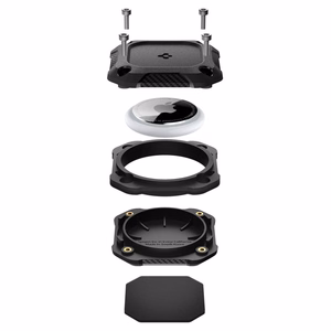 Spigen Tough Armor 4-Pack dėklas Apple AirTag 1/2 - juodas