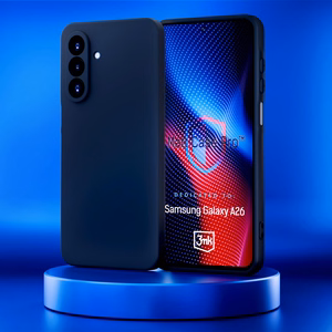 3mk Matinis dėklas Pro Samsung Galaxy A26 5G - Matinė juoda