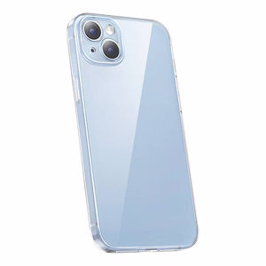 Baseus Crystal Series dėklas telefonui iPhone 14 Plus + apsauginis stiklas