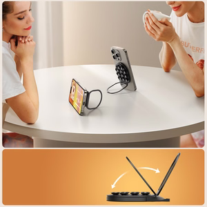 Magnetinis telefono laikiklis su siurbtukais Joyroom JR-ZS418 juodas