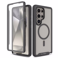 Tech-Protect Defense Magnetinis Dėklas Samsung Galaxy S25 Ultra - Juodas