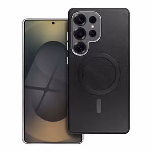 GENTLEMAN MAG COVER Dėklas telefonui suderinamas su MagSafe SAMSUNG A07 juodas