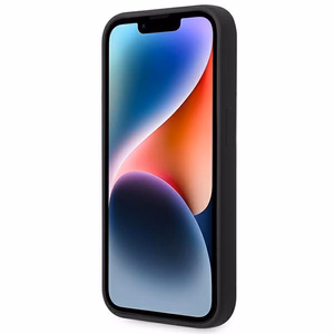 Karl Lagerfeld KLHCP14XSLCTBK iPhone 14 Pro Max 6.7 "kietas dėklas juodas / juodas Silikoninis Choupette Kūnas