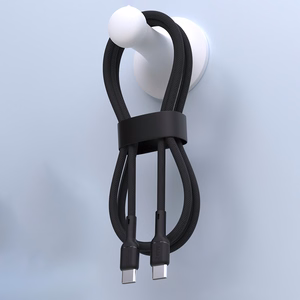 Dudao L9C Max 240W PD USB-C - USB-C kabelis 2m - juodas