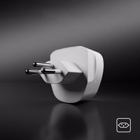 Adapteris iš CH sieninio kištuko į universalų kištuką