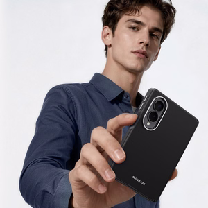 Dux Ducis Vyne dėklas, skirtas Samsung Galaxy Z Fold 8, suderinamas su MagSafe – juodas