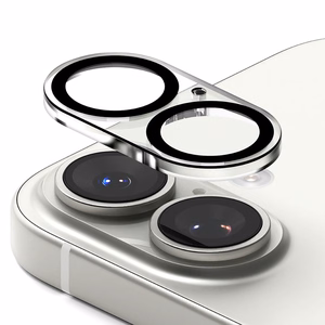 Ringke pilnas kameros dangtelio 2 dalių rinkinys iPhone 17 - juodas