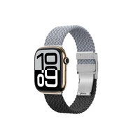 Rinkinys 2 AmazingThing Blend dirželis Apple Watch 45/46/49mm - Pilka-Juoda/Pilka