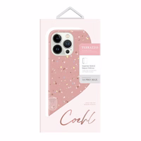 Uniq Coehl Terrazzo dėklas telefonui iPhone 14 Pro Max - rožinė