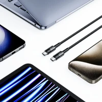 Tech-Protect UltraBoost USB-C / USB-C PD 60W 3A 2m kabelis - pilkas