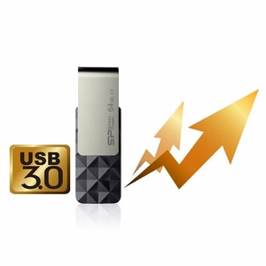Silicon Power Blaze B30 32 GB A tipo USB 3.0 (3.1 Gen 1) atmintinė Juoda