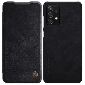 Nillkin Qin odinis dėklas Samsung Galaxy A72 4G juodas