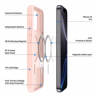 Dėklas Dux Ducis Yind Apple iPhone 16 Pro juodas