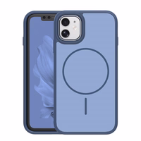 Frame Thin Mag dėklas for iPhone 11 tamsiai mėlynas