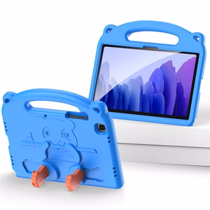 Dėklas Dux Ducis Panda Samsung X200/X205 Tab A8 10.5 2021 mėlynas