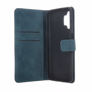 Išmanusis Velvet dėklas for Xiaomi Redmi 15 4G EU / 15 5G EU (171,08 x 82,05 x 8,55) tamsiai žalias