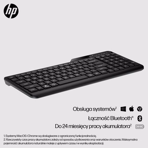 HP 460 daugiafunkcė Bluetooth klaviatūra